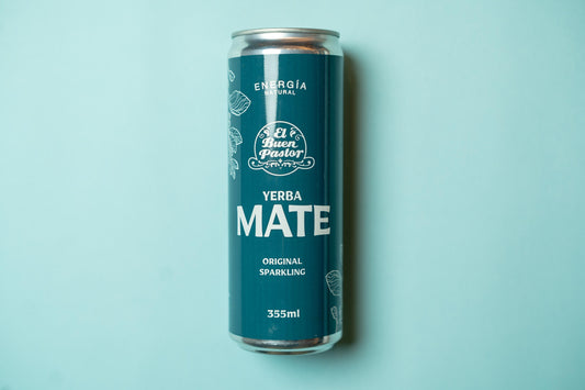 Bebida Energizante Natural Yerba Mate Tradicional El Buen Pastor 355ml