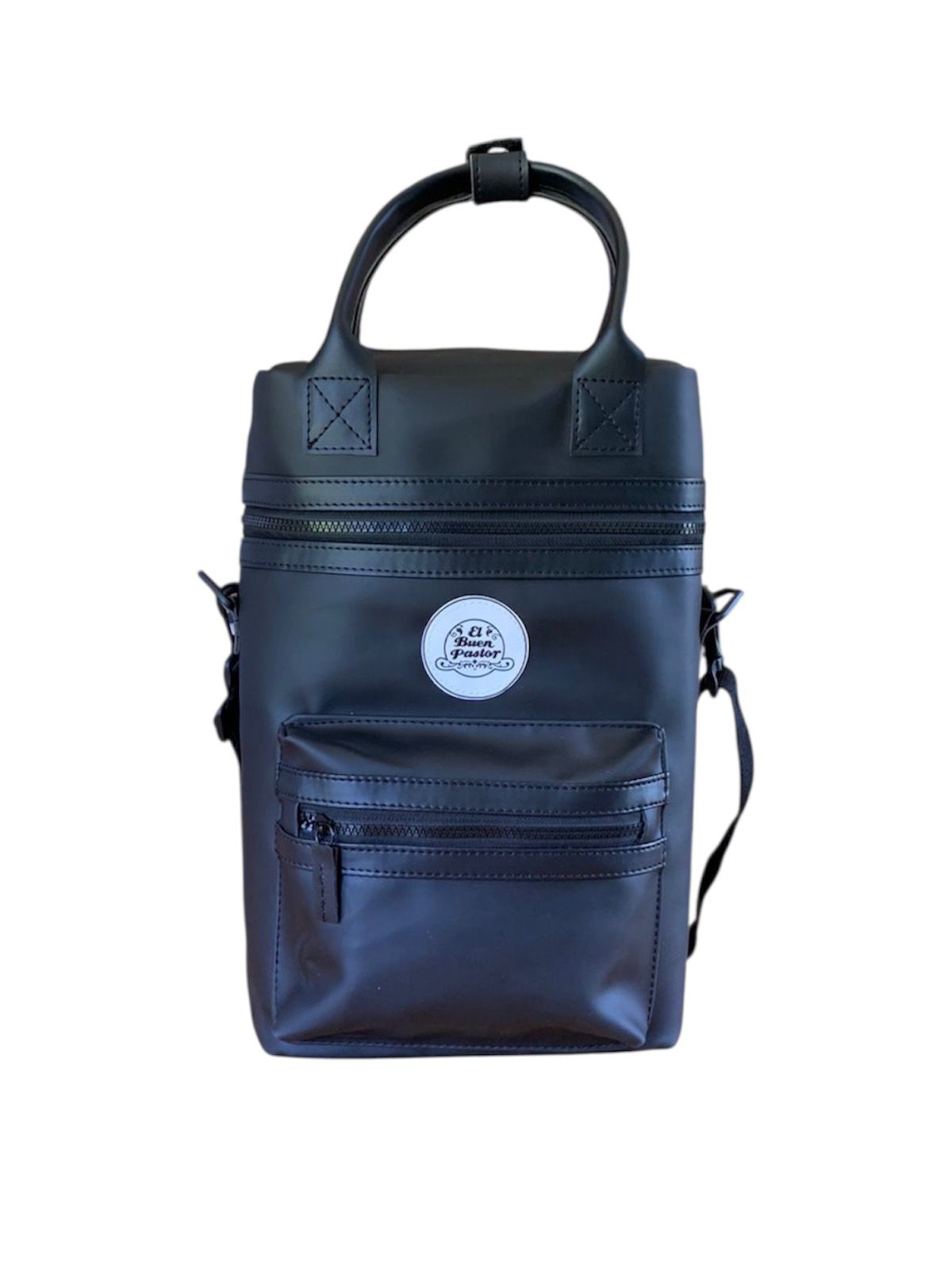 Bolso Engomado Color Negro El Buen Pastor