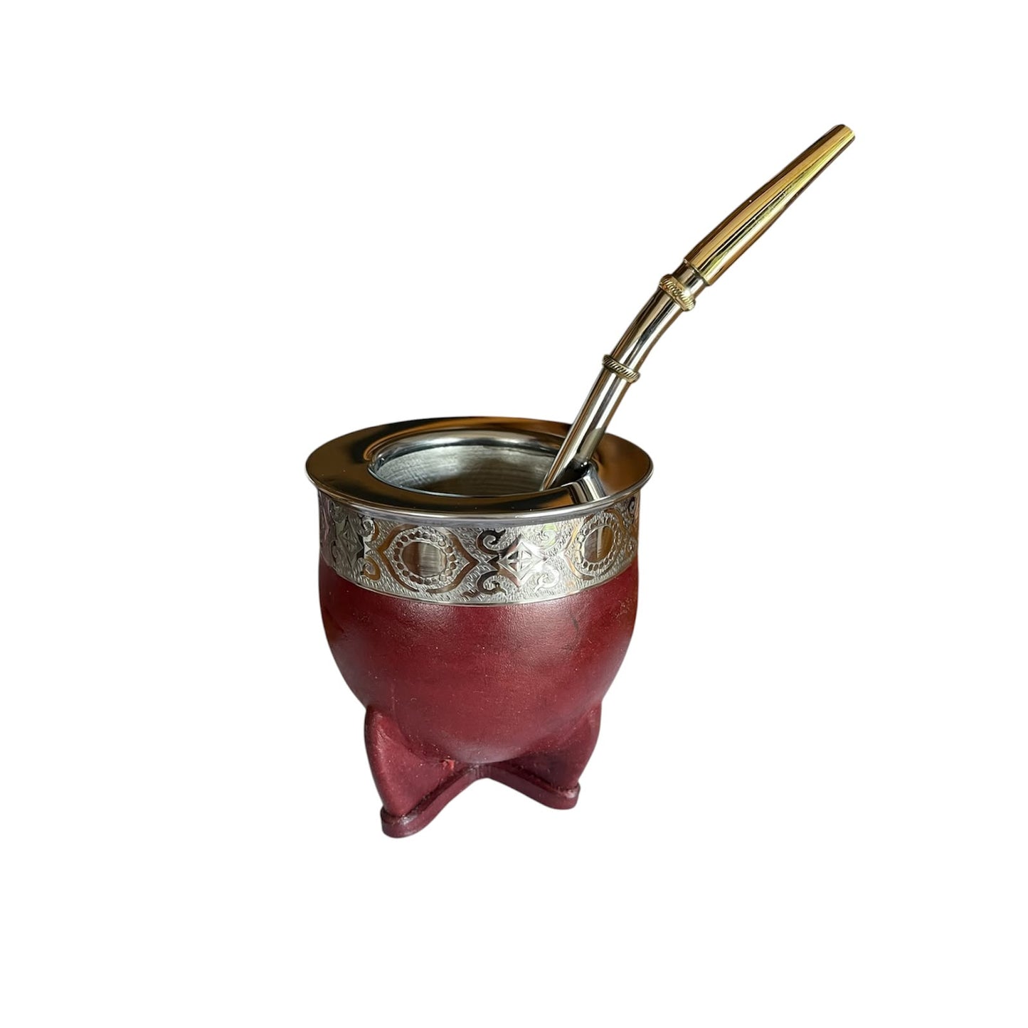Mate Imperial Acero Inoxidable mas Bombilla de Alpaca El Buen Pastor