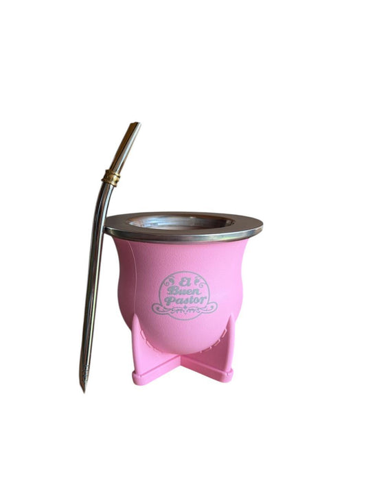 Mate Camionero Rosado El Buen Pastor