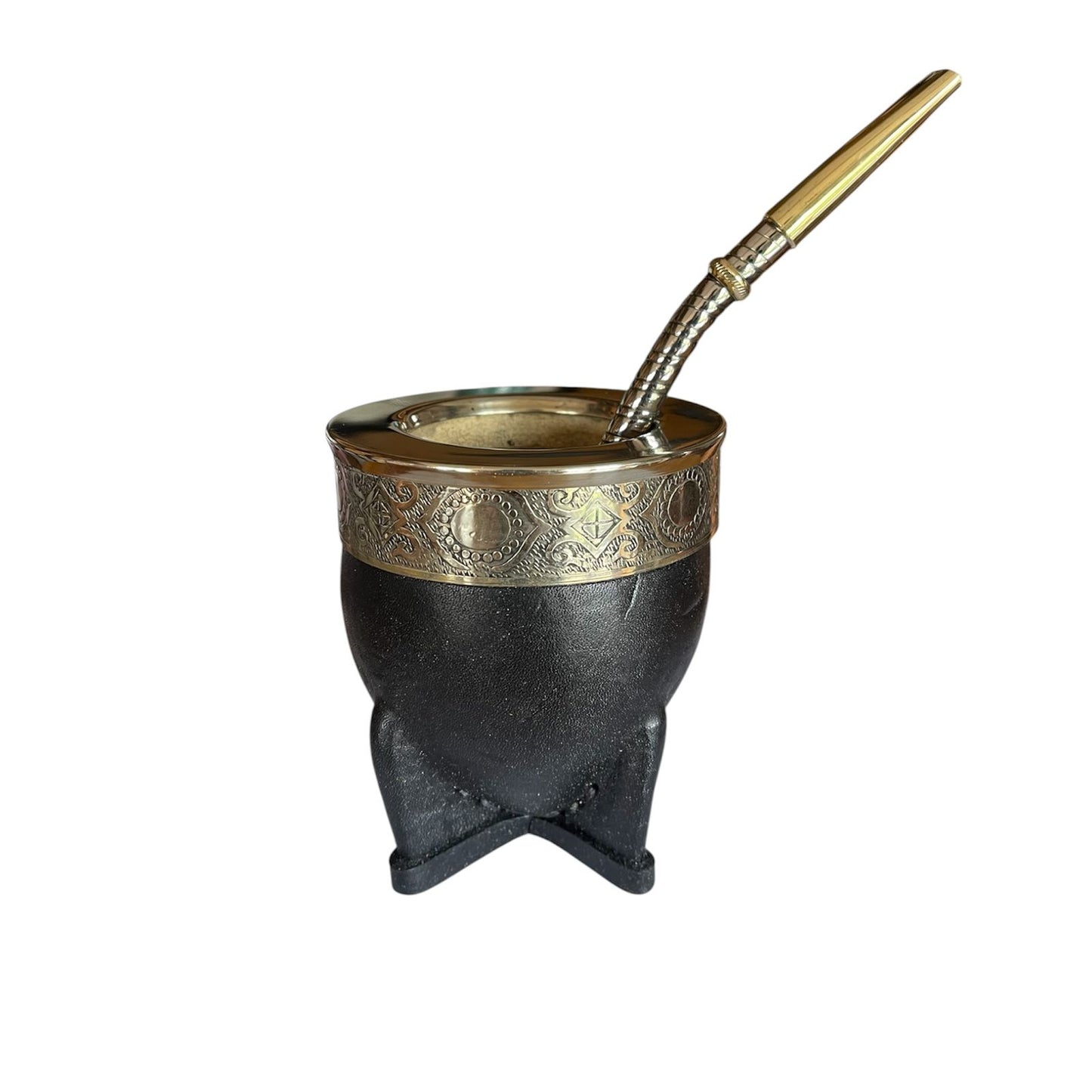 Mate Imperial de Calabaza más Bombilla de Alpaca El Buen