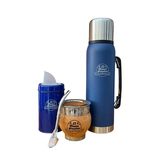 Set Matero Azul El Buen Pastor