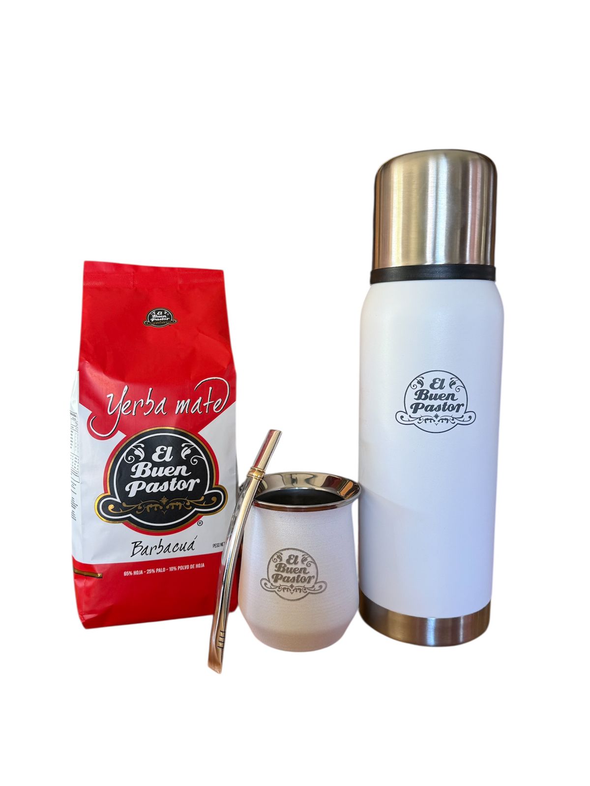 Set Matero Acero Inoxidable El Buen Pastor