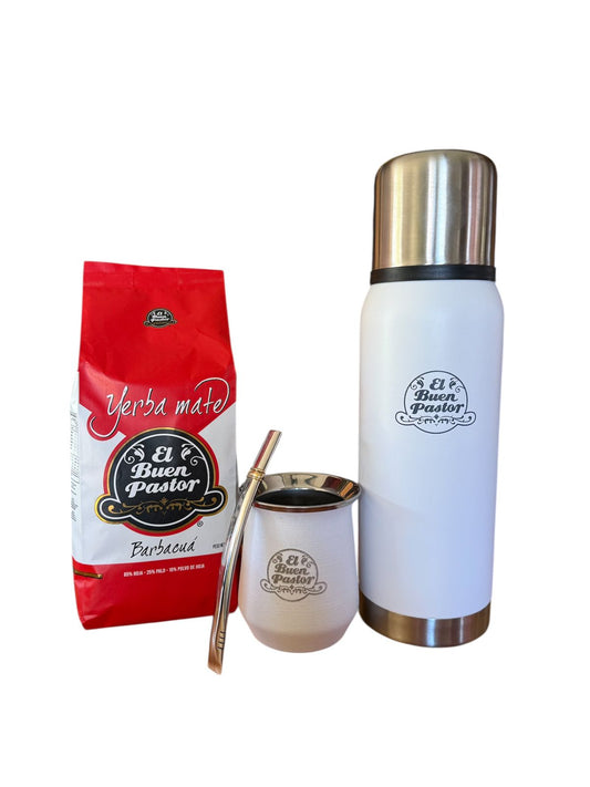 Set Matero Acero Inoxidable El Buen Pastor