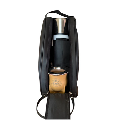 Bolso Matero Negro Engomado El Buen Pastor