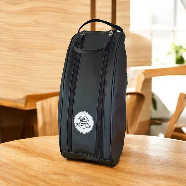 Bolso Matero Negro Engomado El Buen Pastor