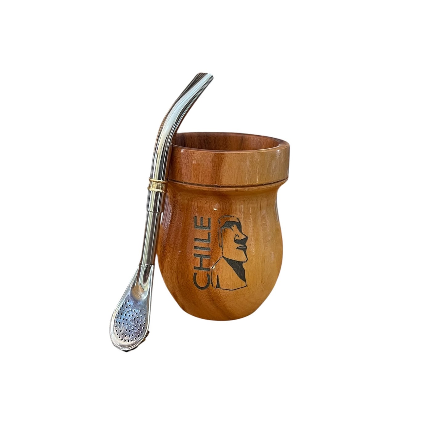 Mate de Madera GUAYUBIRA mas Bombilla