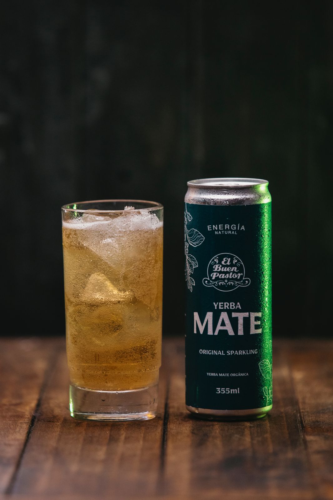 Bebida Energizante Natural Yerba Mate Tradicional El Buen Pastor 355ml