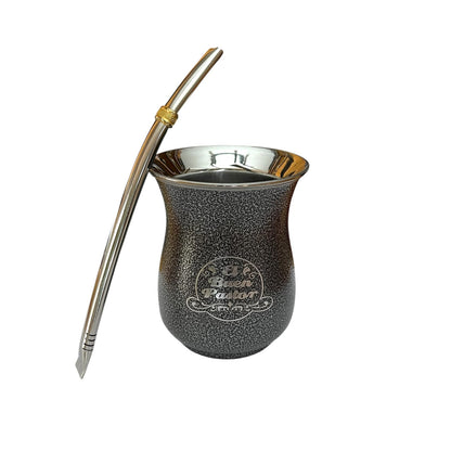Mate Acero Inoxidable Gris Grafito El Buen Pastor