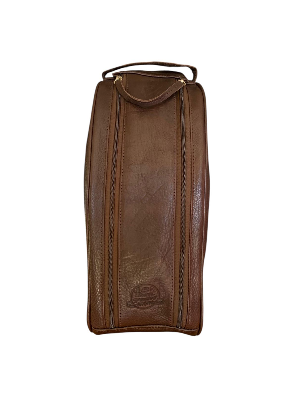 Bolso Matero de Cuero Café Oscuro El Buen Pastor