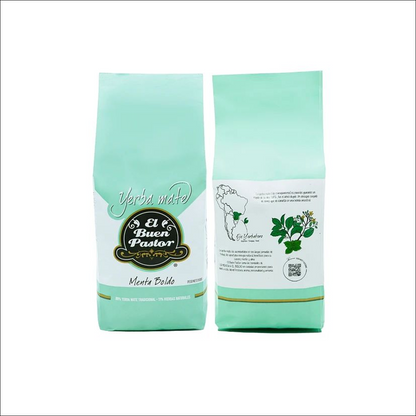 Yerba Mate Menta Boldo El Buen Pastor 500 G libre de gluten