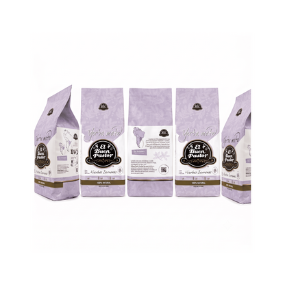 Pack 5 Yerba Mate Hierbas Serranas El Buen Pastor 500g libre de gluten