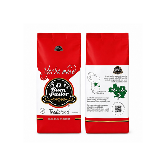 Yerba Mate Tradicional Barbacuá El Buen Pastor 500 G