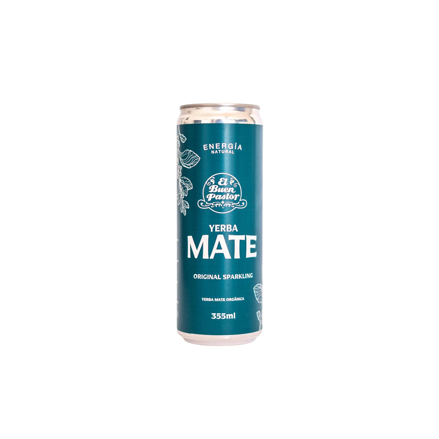 Bebida Energizante Natural Yerba Mate Tradicional El Buen Pastor 355ml