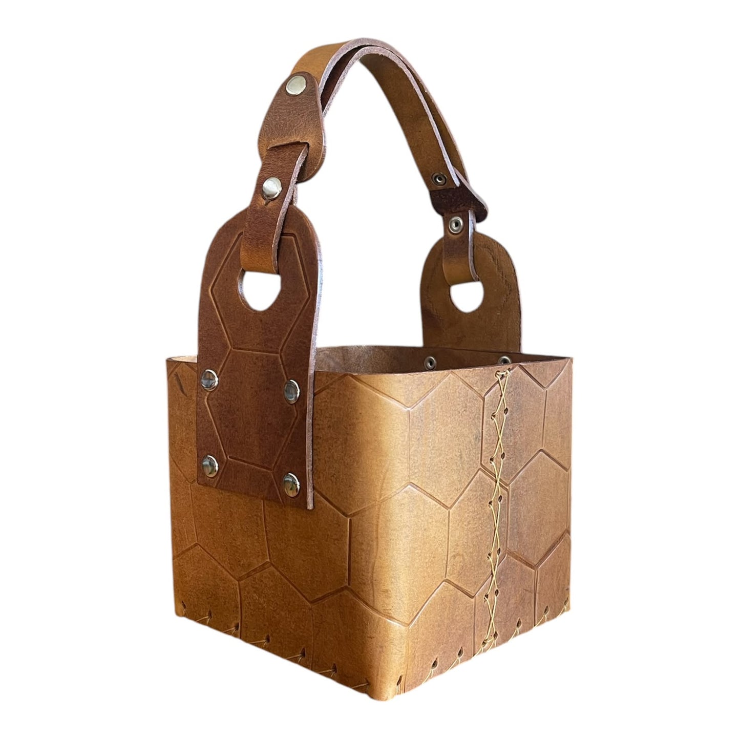 Canasta Matera Color Camel con Correa Ajustable | El Buen Pastor (recomendada)