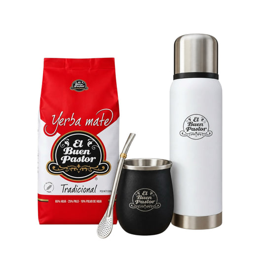 Set Matero Acero Inoxidable El Buen Pastor
