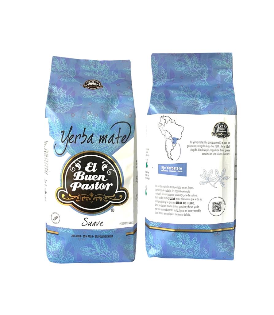 Yerba Mate Tradicional Suave El Buen Pastor 500 G