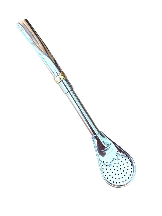 Bombilla Pico Loro Cuchara Ancha Acero Inox El Buen Pastor