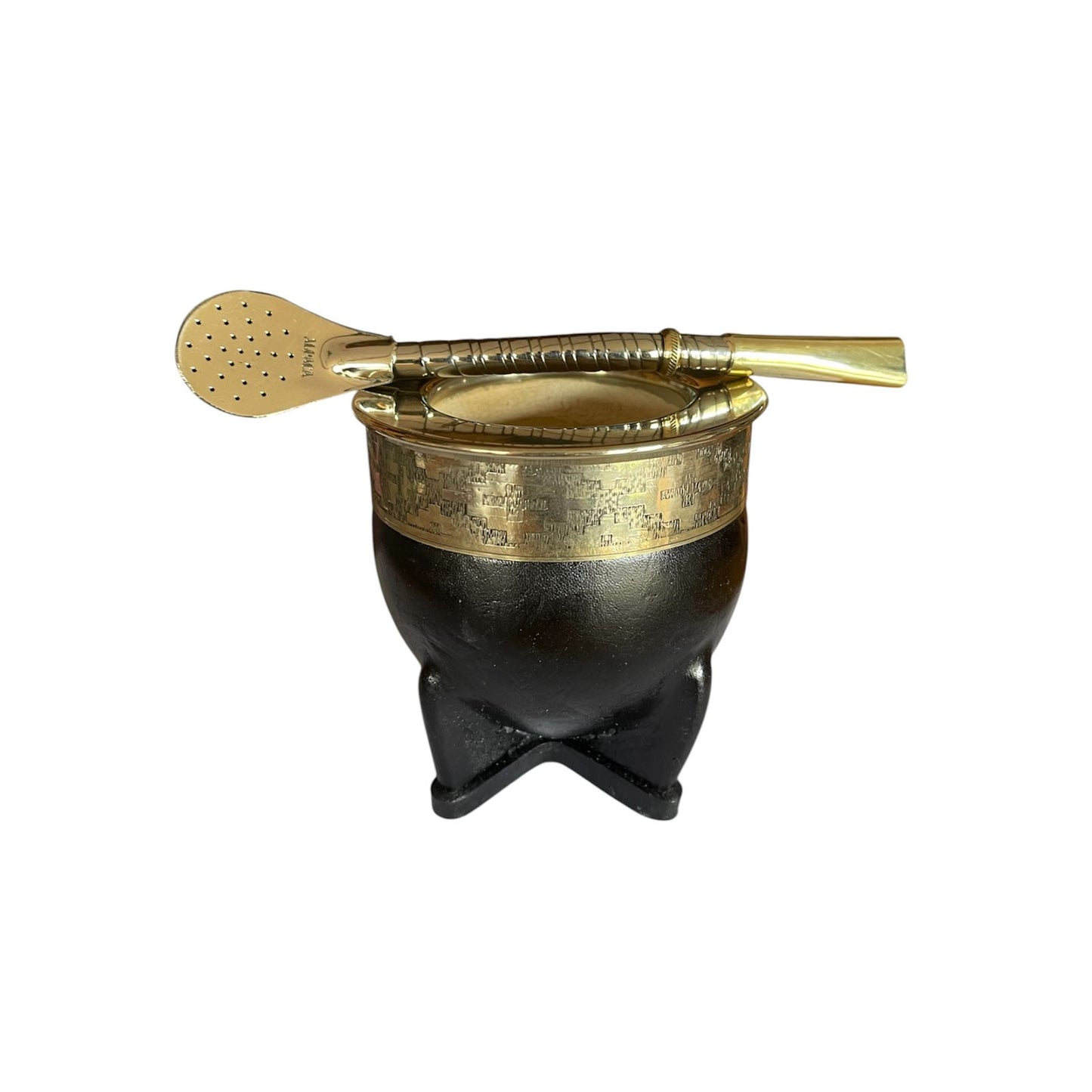 Mate Imperial de Calabaza más Bombilla de Alpaca El Buen Pastor